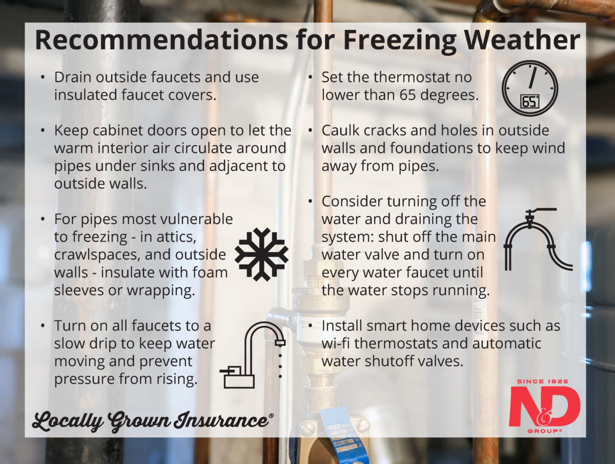 Tips to Prevent Frozen Pipes